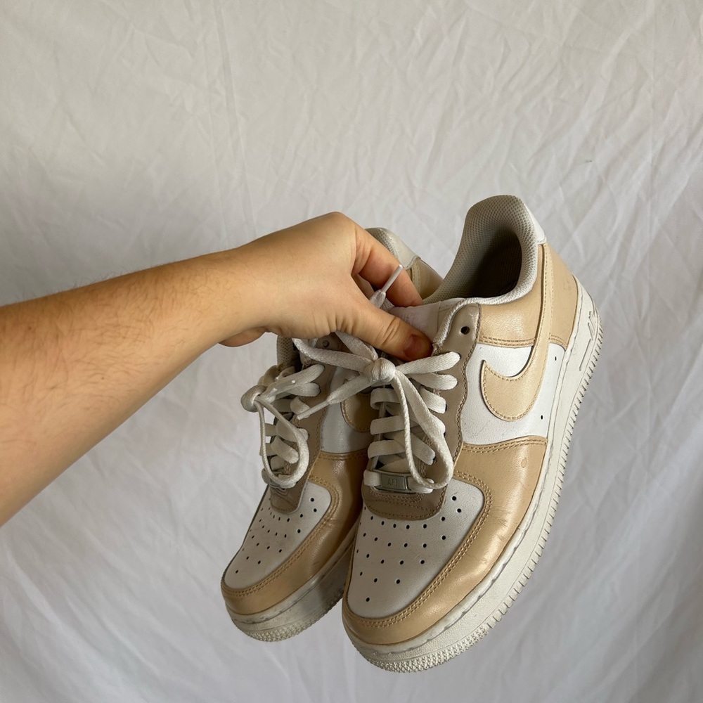Nike Air Force Ones Colorblock Sneakers